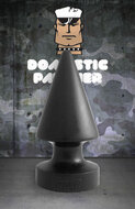 Domestic Partner - Giant Crack Attack - Buttplug - 22 x 10 cm - Zwart