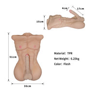 Perfect Toys - Masturbator Mannelijk Lichaam - Maat L