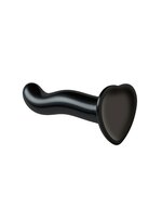 Strap-on-Me G-spot en P-spot Dildo - zwart - maat L