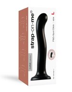 Strap-on-Me G-spot en P-spot Dildo - zwart - maat L