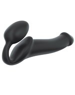 Strap-On-Me Strapless Voorbinddildo - zwart - maat L