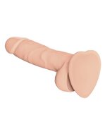 Strap-On-Me Soft Realistic Dildo met zuignap - lichte huidskleur - maat M