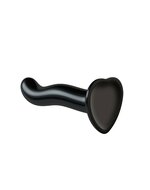 Strap-on-Me G-spot en P-spot Dildo - zwart - maat M