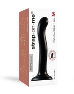Strap-on-Me G-spot en P-spot Dildo - zwart - maat M