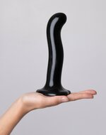 Strap-on-Me G-spot en P-spot Dildo - zwart - maat M