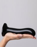 Strap-on-Me G-spot en P-spot Dildo - zwart - maat M