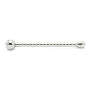 Kiotos - Extra Lange Penisplug Met Ribbels - Diameter 10 mm