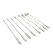 Kiotos - Set Met Geribbelde Rosebud Dilators/sounds In Luxe etui - 8 Stuks