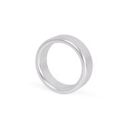 Aluminium Lichtgewicht Cockring - zilver - 40 mm