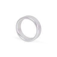 Aluminium Lichtgewicht Cockring - zilver - 40 mm