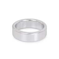 Aluminium Lichtgewicht Cockring - zilver - 40 mm