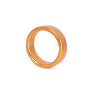 Aluminium Lichtgewicht Cockring - goud - 40 mm