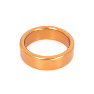 Aluminium Lichtgewicht Cockring - goud - 40 mm