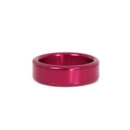 Aluminium Lichtgewicht Cockring - rood - 40 mm