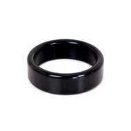 Aluminium Lichtgewicht Cockring - zwart - 50 mm