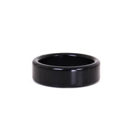 Aluminium Lichtgewicht Cockring - zwart - 50 mm