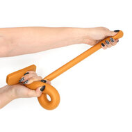 Gold Play Soft Liquid Siliconen Anaal Dildo - Anaal Snake - Deep - Goud - Maat L