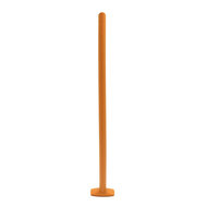Gold Play Soft Liquid Siliconen Anaal Dildo - Anaal Snake - Deep - Goud - Maat XL