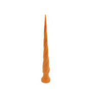 Gold Play - Soft Liquid Siliconen Anaal Dildo - Anaal Snake - Twist - Goud - Maat S