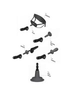HUNG System - Bumfun - Buttplug - 23 cm - Zwart