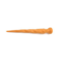 Gold Play - Soft Liquid Siliconen Anaal Dildo - Anaal Snake - Twist - Goud - Maat S