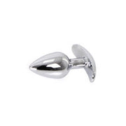Kiotos - Aluminium buttplug Met Handvat En Sierkristal - Roze
