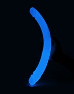 Lovetoy - Lumino Play - Dubbele Dildo - 37 cm - Glow In The dark