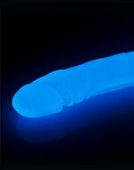 Lovetoy - Lumino Play - Dubbele Dildo - 37 cm - Glow In The dark