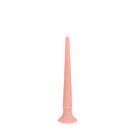 Kiotos Cox - XXL dildo Van 30 cm lang Met Diameter Van 12 mm > 30 mm - Lichte Huidskleur