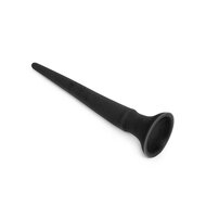 Kiotos Cox - XXL dildo Van 30 cm lang Met Diameter Van 12 mm > 30 mm - Zwart