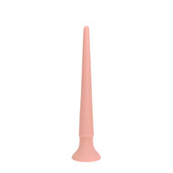 Kiotos Cox - XXL dildo Van 40 cm lang Met Diameter Van 18 mm > 45 mm - Lichte Huidskleur