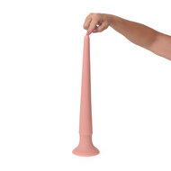 Kiotos Cox - XXL dildo Van 40 cm lang Met Diameter Van 18 mm > 45 mm - Lichte Huidskleur