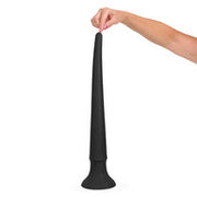 Kiotos Cox - XXL dildo Van 50 cm lang Met Diameter Van 23 mm > 56 mm - Zwart