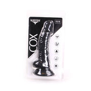 Kiotos Cox - Dildo 19,5 x 4 cm - Zwart