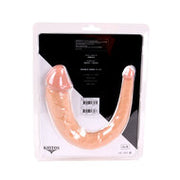 Kiotos Cox - Dubbele Dildo 35 x 2.2/5 cm - Lichte Huidskleur