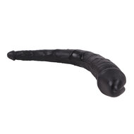 Kiotos Cox - Dubbele Dildo 35 x 2.2/5 cm - Zwart