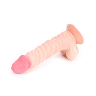 Kiotos Cox - Dildo Met Zuignap die echt aanvoelt 22 x 5 cm - Lichte Huidskleur