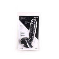 Kiotos Cox - Dildo 22,5 x 5 cm - Zwart