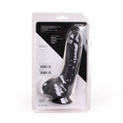 Kiotos Cox - Black Dildo Met Zuignap die echt aanvoelt 22,5 x 5 cm - Zwart