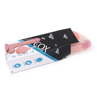 Kiotos Cox - Squirting Dildo 23 x 4.4 cm - Lichte Huidskleur