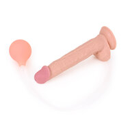Kiotos Cox - Squirting Dildo 28 x 4.8 cm - Lichte Huidskleur