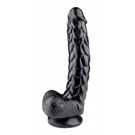 Kiotos Monstar - Echo - Dildo - 24,5 x 4 cm - Zwart