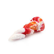 Kiotos Monstar - Dildo Beast OCTOPUS- 18 x 5 cm - Tie Dye Oranje/Wit/Rood