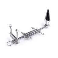 Kiotos - 4 In 1 CBT Device (Anaalplug/Ballstretcher/Ballcrusher/Erectie Voorkomen)