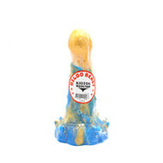 Kiotos Monstar - Dildo Beast 20 - Goud/Blauw/Wit