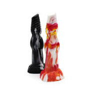 Kiotos Monstar - Dildo Beast 11 - 25.5 x 6 cm - Zwart