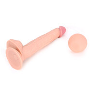 Kiotos Cox - Squirting Dildo 28 x 4.8 cm - Lichte Huidskleur
