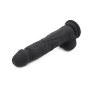 Kiotos Cox - Siliconen Dildo 21.5 x 3.7 cm - Zwart