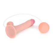 Kiotos Cox - Squirting Dildo 23 x 4.4 cm - Lichte Huidskleur