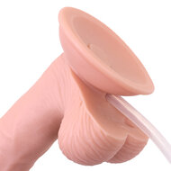 Kiotos Cox - Squirting Dildo 23 x 4.4 cm - Lichte Huidskleur